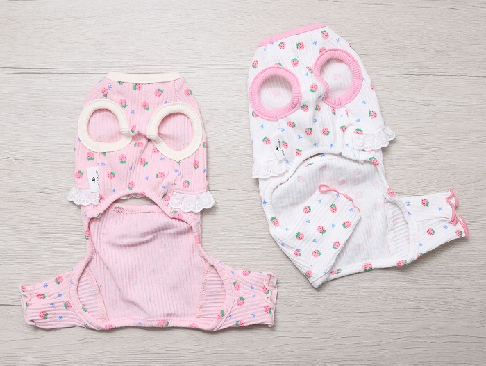 No.366 ・367 犬服ハンドメイド　バックオープンワンピース 犬服ハンドメイド オーダーメイド Bon chien MARINE | とにかく
