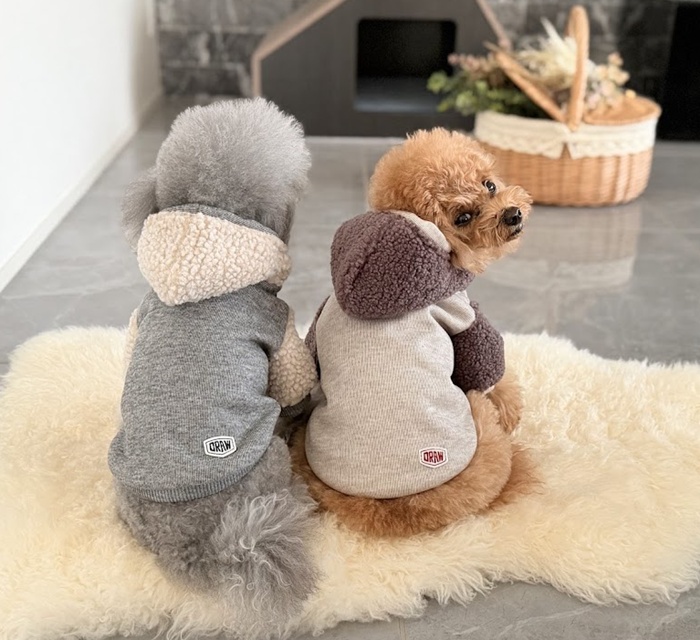 ボアコンビジャケット 可愛い小型犬の洋服通販 鎌倉ドッグ